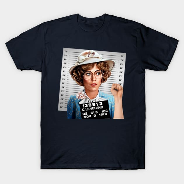Jane Fonda Mugshot T-Shirt by Zbornak Designs
